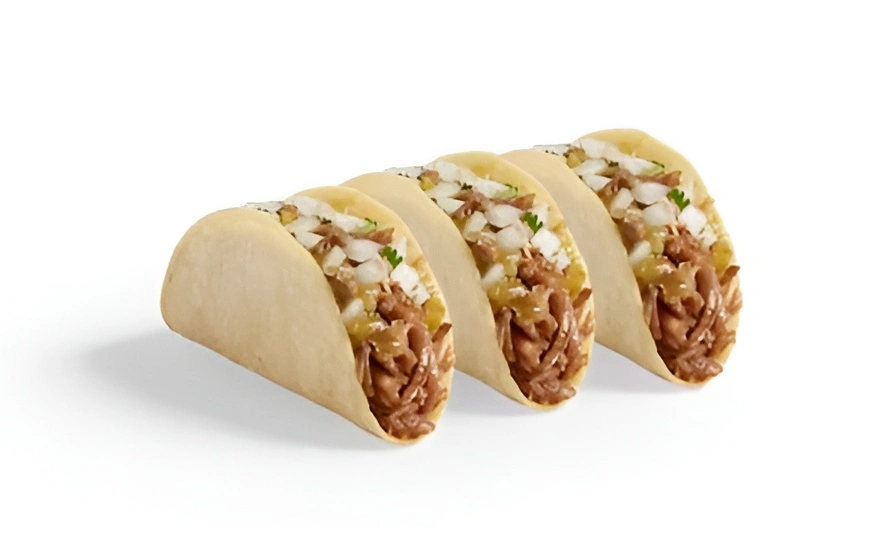 3 Carnitas Street Tacos