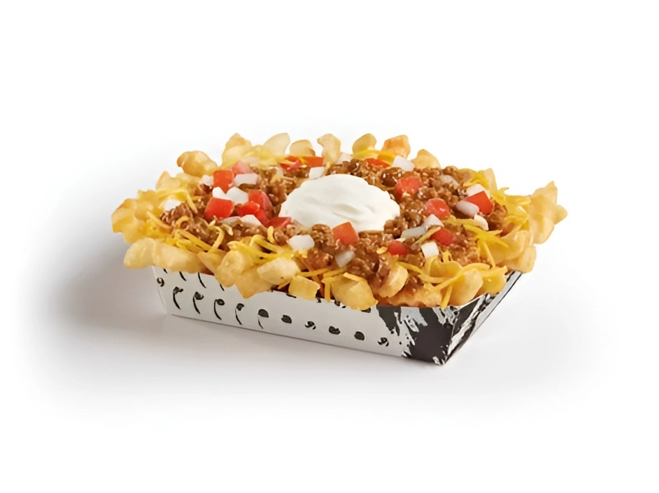 Deluxe Chili Cheddar Fries