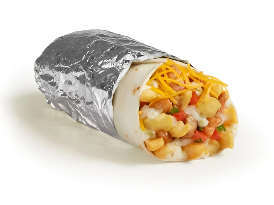 Epic Grilled Chicken Loaded Queso Burrito