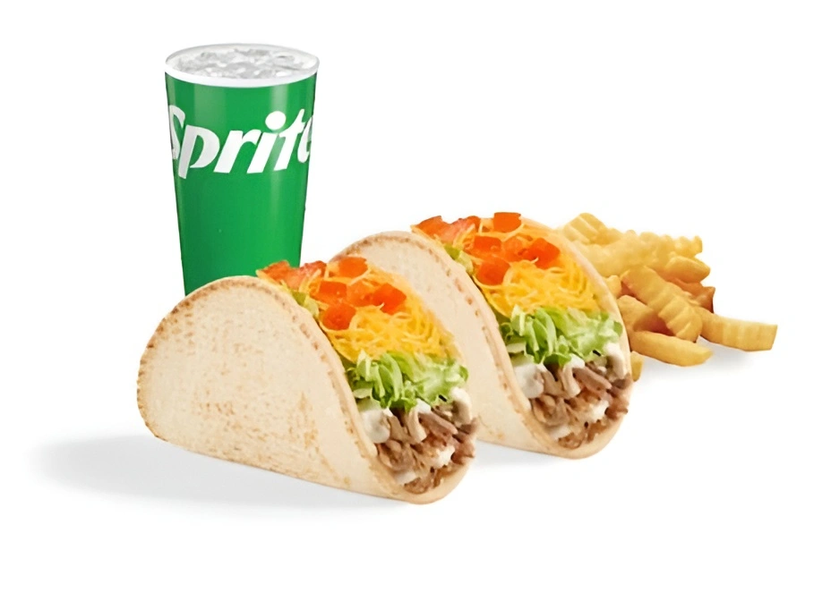 New Carnitas Big Fat Tacos Meal