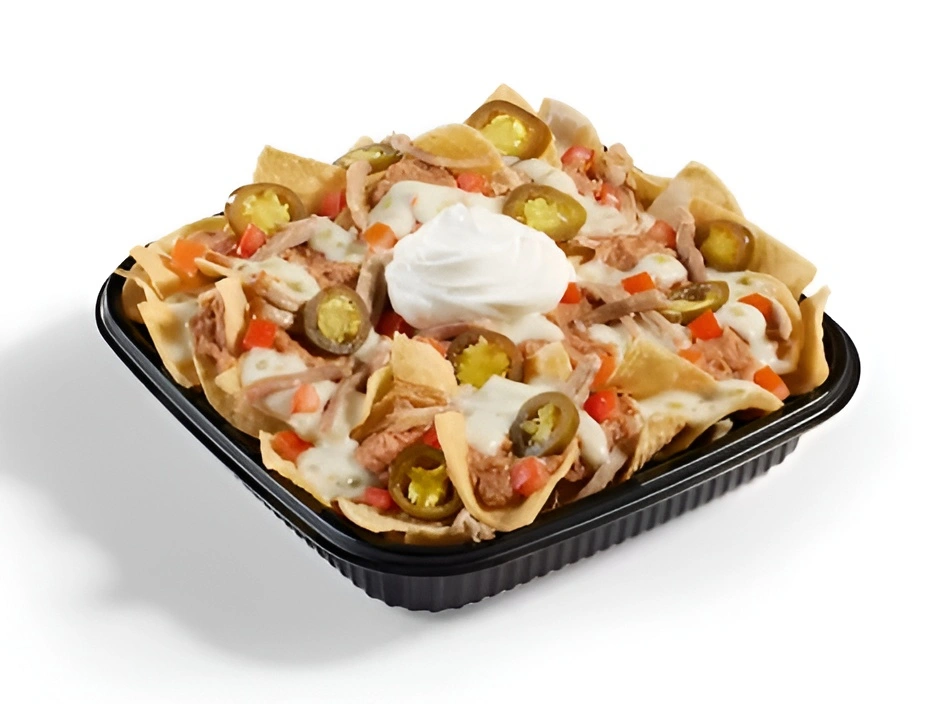 New Carnitas Queso Loaded Nachos